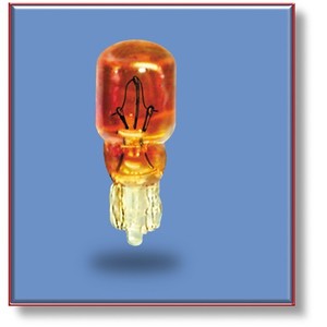 Bulb #24A Amber Coated Sylvania