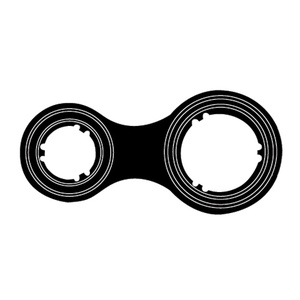 Chrysler Black Expansion Valve Gasket