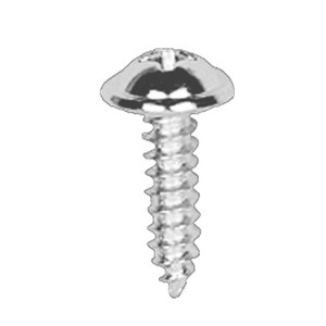 Tap Screw Chrome #8X5/8 Phillips