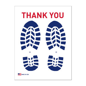 Paper Floor Mat - 17 Inch x 22 Inch - 500 / Box