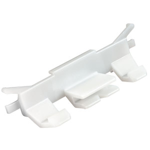 Windshield Moulding Clip White Nylon Hyundai