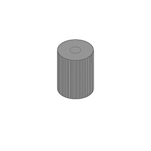 R134A 13M Low Side Black Service Cap