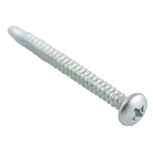Phillips Pan Head Self-Drilling TEKS Screw Zinc 10X2