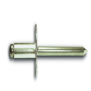 Butt Head Rivet 1/8 Al/ Al Dia Lg Fl 3/8 Long