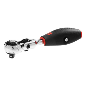 ZEBRA 1/4 Inch Ball-Head 3-in-1 Ratchet (Ratchet, Screwdriver and T-handle)