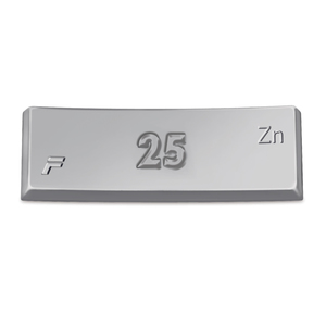 Contoured Adhesive Coated Zinc Wheel Weight 25 Gram