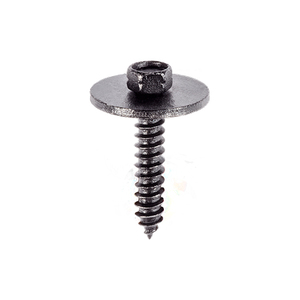 Black Zinc Hex Head Sems Tapping Screw