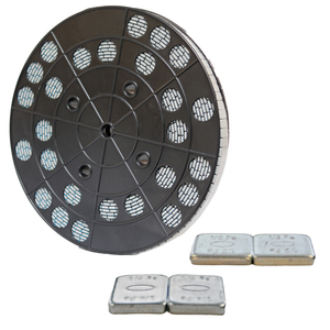 20 Pound, 1/2 ounce and ¼ ounce wheel weight package 1 box each