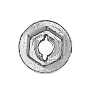 Pushnut 3/16 with 3/8 Hex