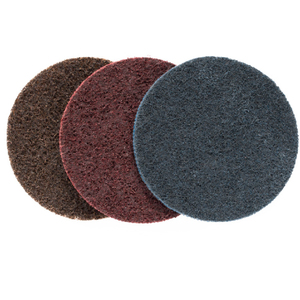 Surface Conditioning Disc - Hook and Loop Fastener - 4-1/2 Inch - Blue Fine
