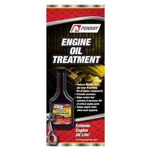 Oil System Cleaning Service Card