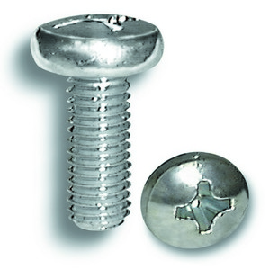 Machine Screw Pan Head Phillips 4mm X 10mm (DIN 7985)