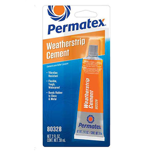 Permatex Weatherstrip Cement, 2 fl. oz