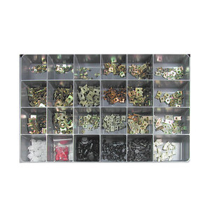 European Body Clip Assortment 575pc