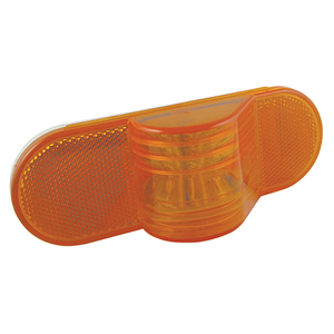 Amber Mid Turn Reflector/Clearance Marker 9 LED 6 1/2X 2 1/2"X 2 3/4"