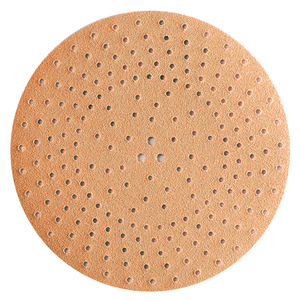 Gold Line Sandpaper - Hook and Loop Fastener Film Disc - 5 Inch - Multi Hole - 180 Grit