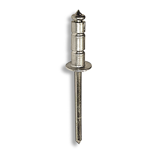 Zebra Blind Rivet Large Flange Aluminum Body/Steel Mandrel  3/16X3/8