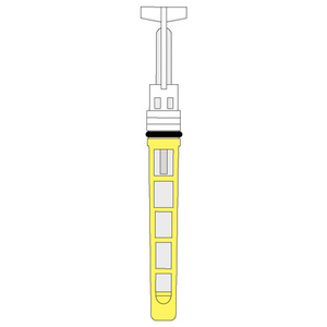 GM Yellow Orifice Tube - T-Top Style .62