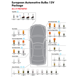 EUROPEAN BULBS NO BIN