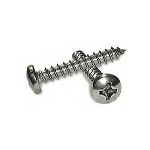 Stainless Steel Self-Tapping Phillips Pan Head Screw 10X3/4