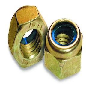 Nylock Nylon Insert Lock Hex Nut M5X0.8X8Wr     Yellow