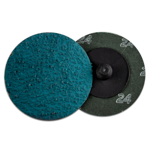 Mini Resin Fiber Disc - Zirconia Zee Supreme - Type 'R' - 2 Inch - 24Grit