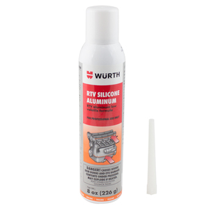 RTV Silicone Aluminum 8 Oz