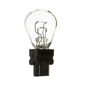 12.8/14 Volts - 26/8 Watts WEDGE S8 Dual Friction Contact 2.1/.59 Amps #3157 Bulb