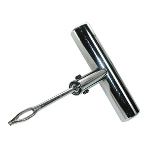 Chrome T-Handle Plug Insert Tool
