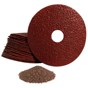 Resin Fiber Disc - Soft Metal - 5 Inch x 7/8 Inch - 80 Grit