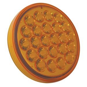 Amber Signal/Park Round 24 LEDS 4 1/4"X 1"H