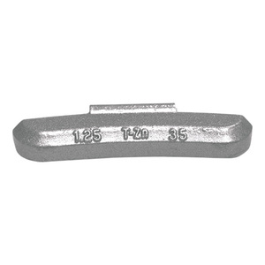 T Series Zinc Wheel Weight Light Truck Wheels .25 Oz