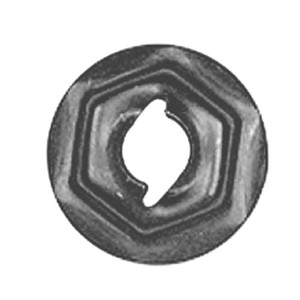 Self Threading Nut Zinc M5X10X15
