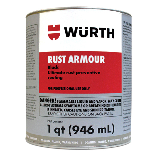 Rust Armour (Black) quart can