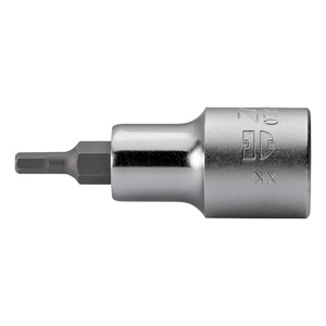 ZEBRA 1/2 Inch Hexagon Socket Bit - 12mm - 60mm Long