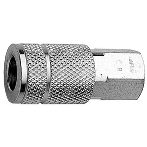 3/8 Inch  Auto Standard Female 1/4 Inch  Npt Air Coupler