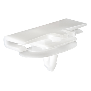 Rocker Panel Moulding Clip White Nylon GM