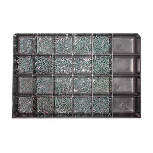 "Square Drive Screw Assortment 1,200 Pcs"