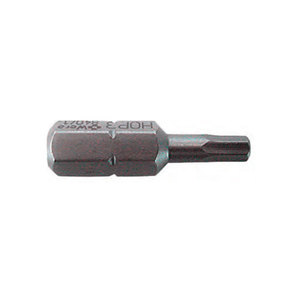 POWERDRIV Hexagon Bit - 5mm, 1/4 Inch Drive, 25mm Length