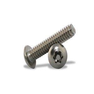 18-8 Stainless Steel Torx-S 6 Lobe Button Head Machine Screw 10-24X1 T-25